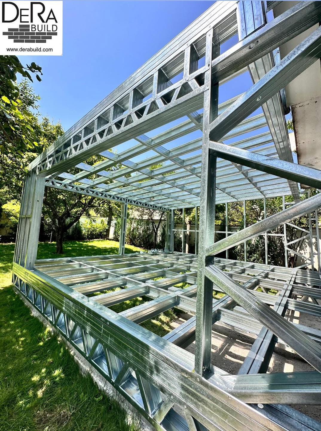 Steel Frame construcción 1