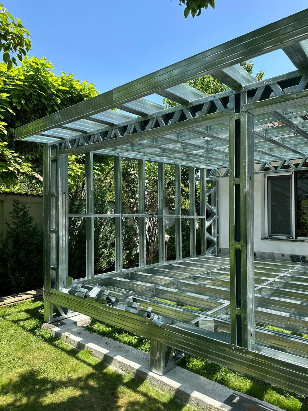 Steel Frame construcción 3